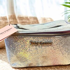 NWT Juicy Couture Large Cosmetic Case